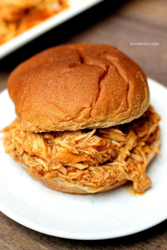 Slow Cooker Sandwich Recipes Perfect for Game Day: Slow Cooker Beer BBQ Chicken Sandwiches