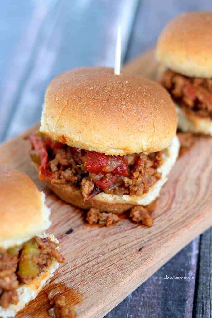 Slow Cooker Sandwich Recipes Perfect for Game Day: Slow Cooker Sloppy Joe Sliders