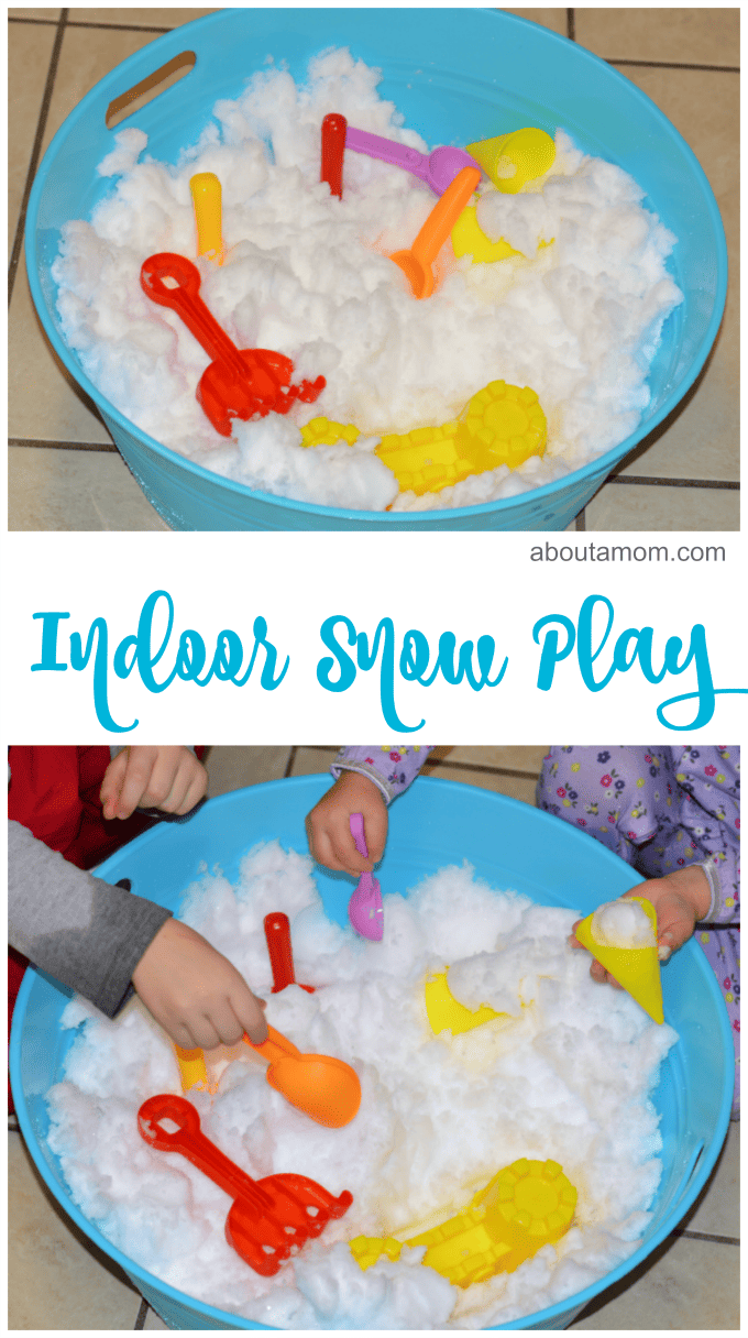 Indoor snow play - the kids will love it!