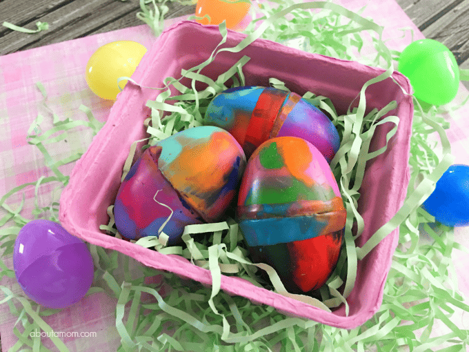 Easy DIY Easter Egg Crayons