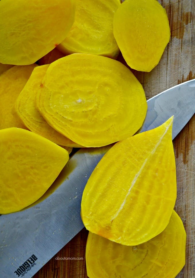 I love grilling in the summer time. Grilled golden beets are the perfect summer side dish. Fresh and easy to make, grilled golden beets are a favorite.