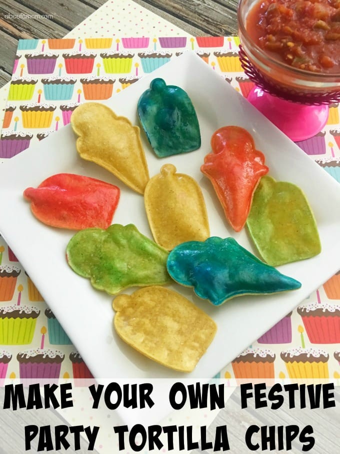 Make Your Own Festive Party Tortilla Chips