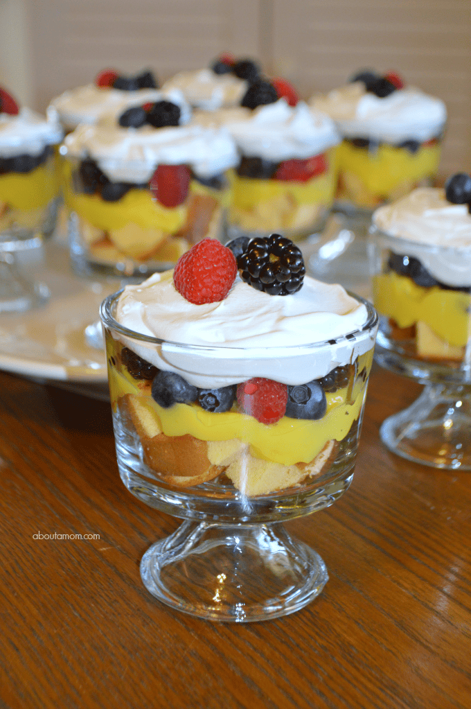Trifle makes a quick, delicious and easy dessert that is perfect for entertaining. A real show stopper, this Mixed Berry Trifle dessert comes together in very little time.