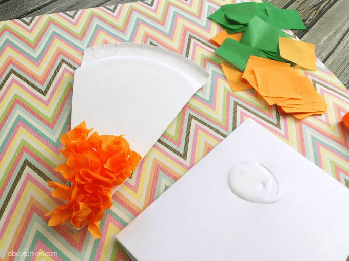 Simple Carrot Craft for Kids