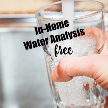 Free In-Home Water Analysis from Hellenbrand