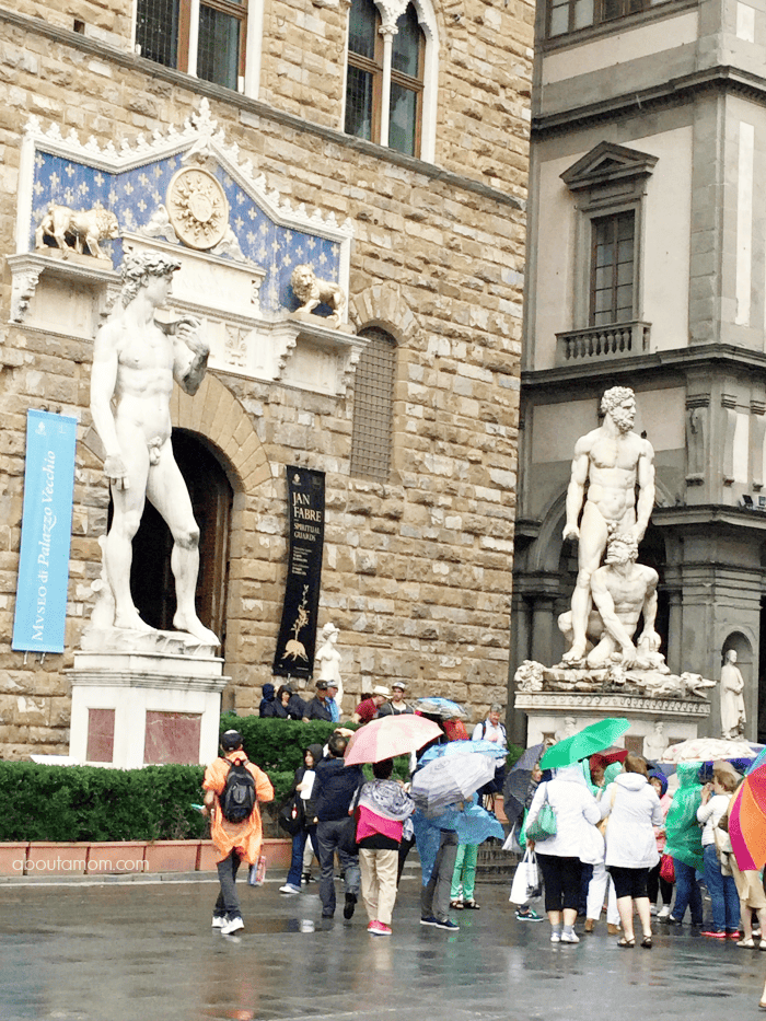 Sculptures in Florence, Italy