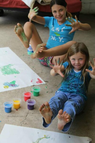 Homemade Finger Paints About A Mom