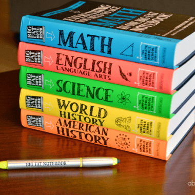 The Big Fat Notebooks series is the must-have study guide for Middle School students, covering Math, Science, American History, English Language Arts, and World History.