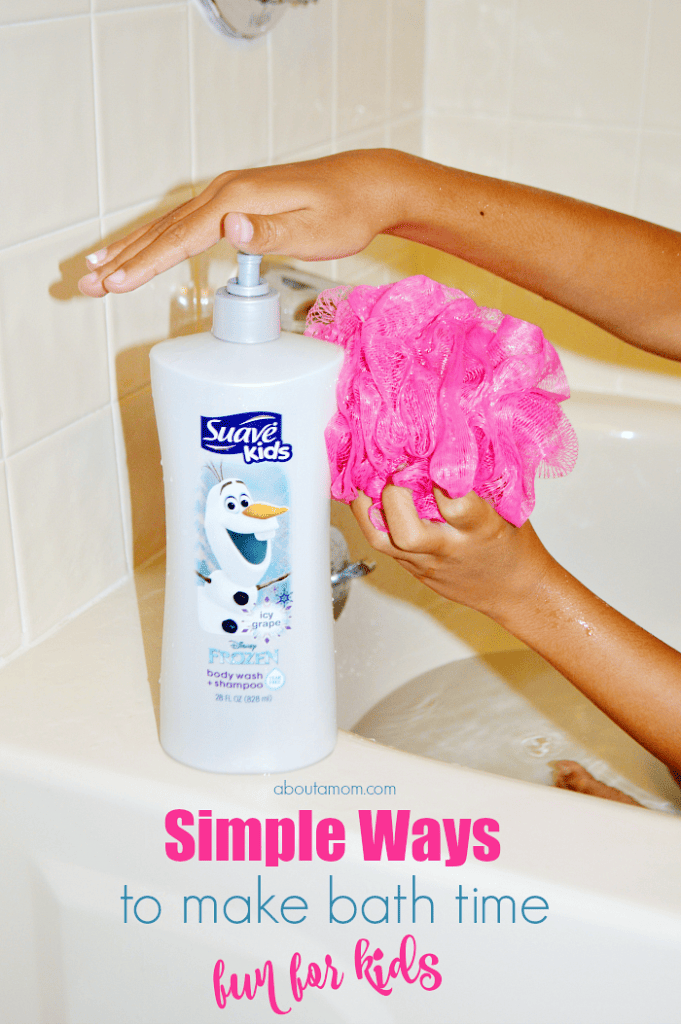 Mom, I don’t want to take a bath! Does that sound familiar? Here are a few bathtub games and simple ways to make bath time fun for your kids, along with new Suave Kids Disney products.