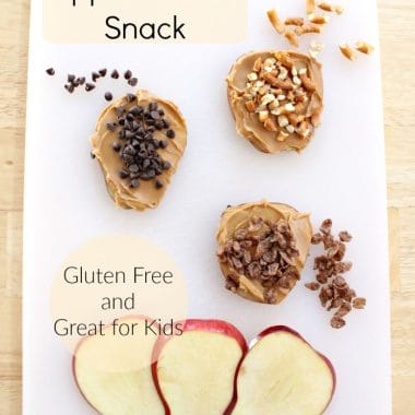 Apple Crunch Snack for Kids, Gluten Free, easy after school snack