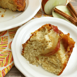 Pineapple Upside-Down Cake has met its match! This Apple Upside Down Cake captures the flavors of fall, and couldn't be any simpler to make.
