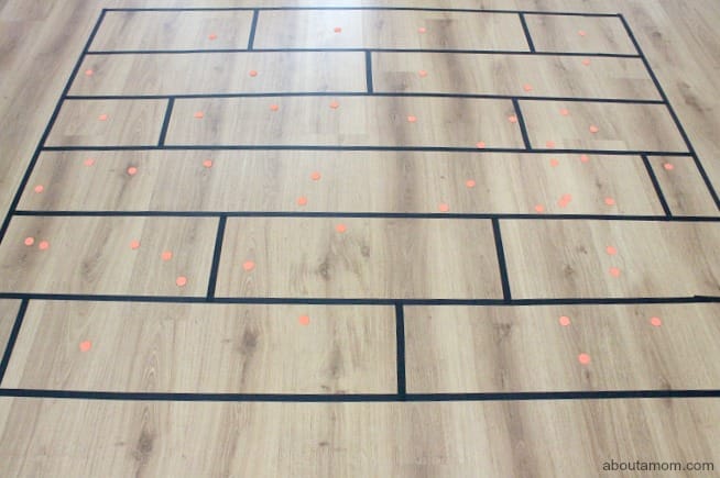 DIY Pumpkin Patch Floor Game