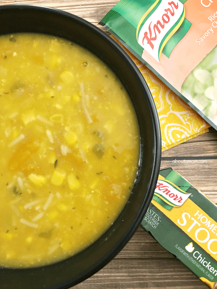 It's soup season! Nothing says fall like a warm bowl of Autumn Corn Chowder. This is my kind of comfort food