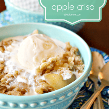 Crock-Pot® Slow Cooker Apple Crisp is a warm and comforting fall dessert that is easy to prepare. It's exactly the type of recipe you want on a chilly fall day.