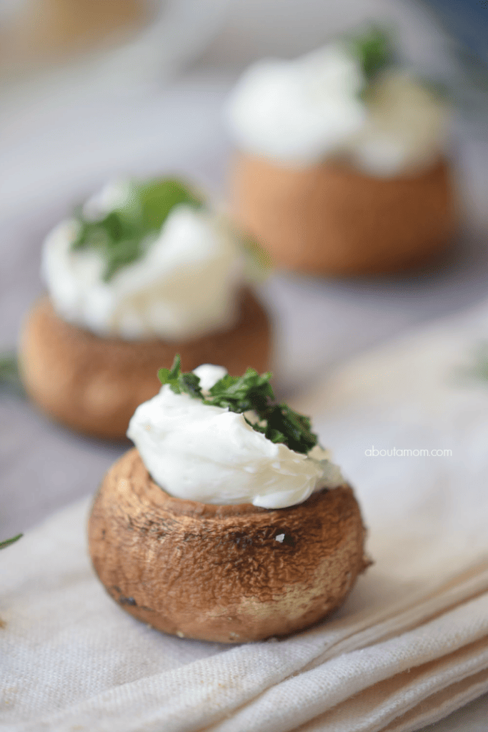 These cream cheese mushroom bites are a wonderful appetizer recipe to make for your next dinner party or holiday get-together with friends or family. 