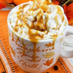 Pumpkin Spice Latte Mug Cake