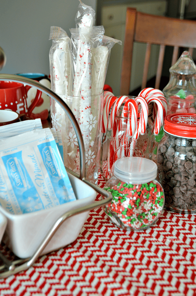 Hot Chocolate Bar and Christmas Dessert Party Ideas