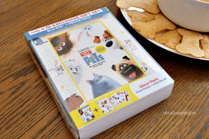 The Secret Life of Pets DVD and Blu-ray are in stores now. Get a dog bone chips recipe and inspiration to have your own The Secret Life of Pets family movie night.