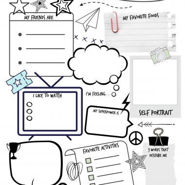Need a great boredom buster for your kids? This free All About Me printable activity page is a fun way for kids to express their feelings and creativity, and to create a special page that is all about them. It is a wonderful creative outlet and fun way for kids to focus on what makes them special.