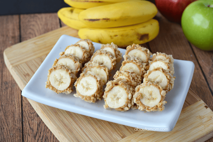 Banana Sushi for After School Snack