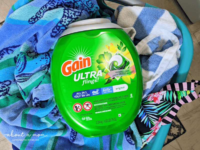 Tackle summer laundry with Gain Ultra Flings. Save with this $2 off Gain coupon.