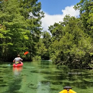 Seeking outdoor fun on the west coast of Florida? Check out these tips to plan your next outdoor adventure kayaking the Weeki Wachee River in Florida. Located just an hour north of Tampa, the spring fed Weeki Wachee River is crystal clear and easy downstream trip for beginner paddlers.