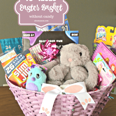 Are you trying to avoid sugar-crazed children this Easter? Here's a list of more than 75 Easter basket ideas without candy. Get ideas for non-candy Easter basket fillers for kids of all ages.