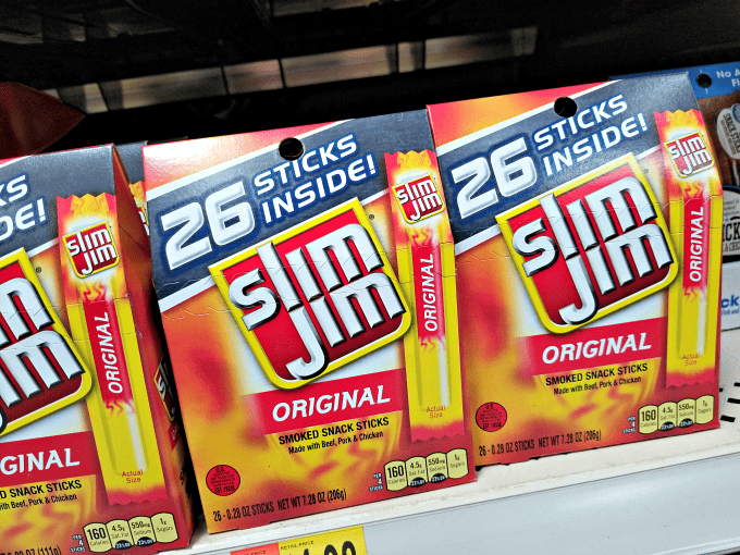 Slim Jim at Walmart