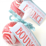 "You Make My Heart Bounce" printable Valentines are so much fun, and kids will enjoy the bouncy ball. They are inexpensive and incredibly simple to make.