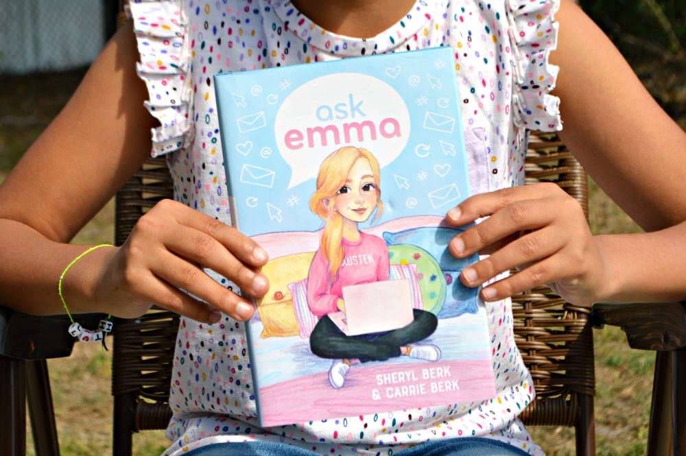 Ask Emma is the first book in a new middle grade book series by bestselling mother-daughter duo, Sheryl & Carrie Berk. Recommended for children ages 8 to 12, Ask Emma shares an important anti-cyberbullying message for kids. 