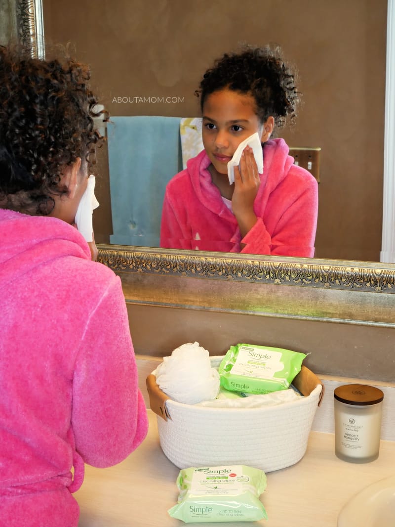 The basic routines of life are some of the most important things we can teach our children. How to take care of themselves in the day to day, and how to live a healthy lifestyle. Particularly for the tween and teen years, teaching daughters a good simple skin care routine that they'll stick with is something you don't want to miss.