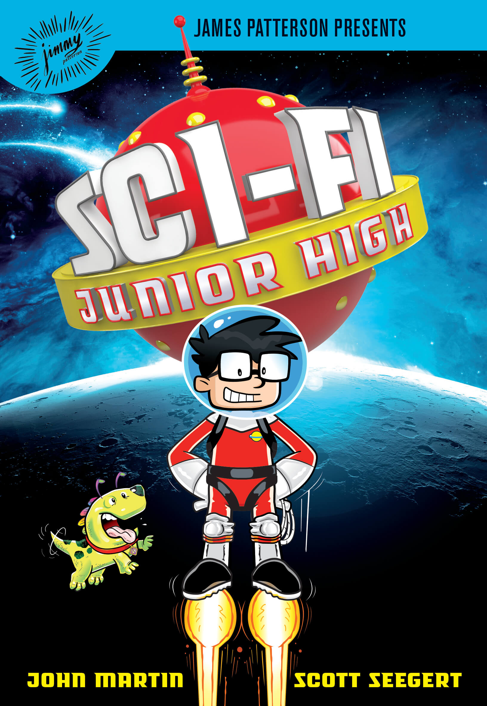 Sci-Fi Junior High is a new children's book and an out-of-this-world story about friendship, accepting our differences, and the fight against evil... bunnies. Yes, evil bunnies - don't ask.