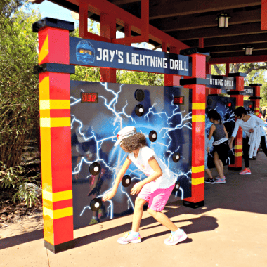 LEGO NINJAGO World at the LEGOLAND Florida Resort is fun for the whole family, complete with LEGO NINJAGO The Ride and lots of fun interactive experiences for kids.