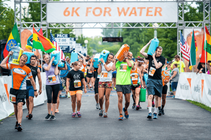 The Global 6K for Water is an event organized by Team World Vision, which is a passionate group of people who run, walk, and race to help children get access to clean water.