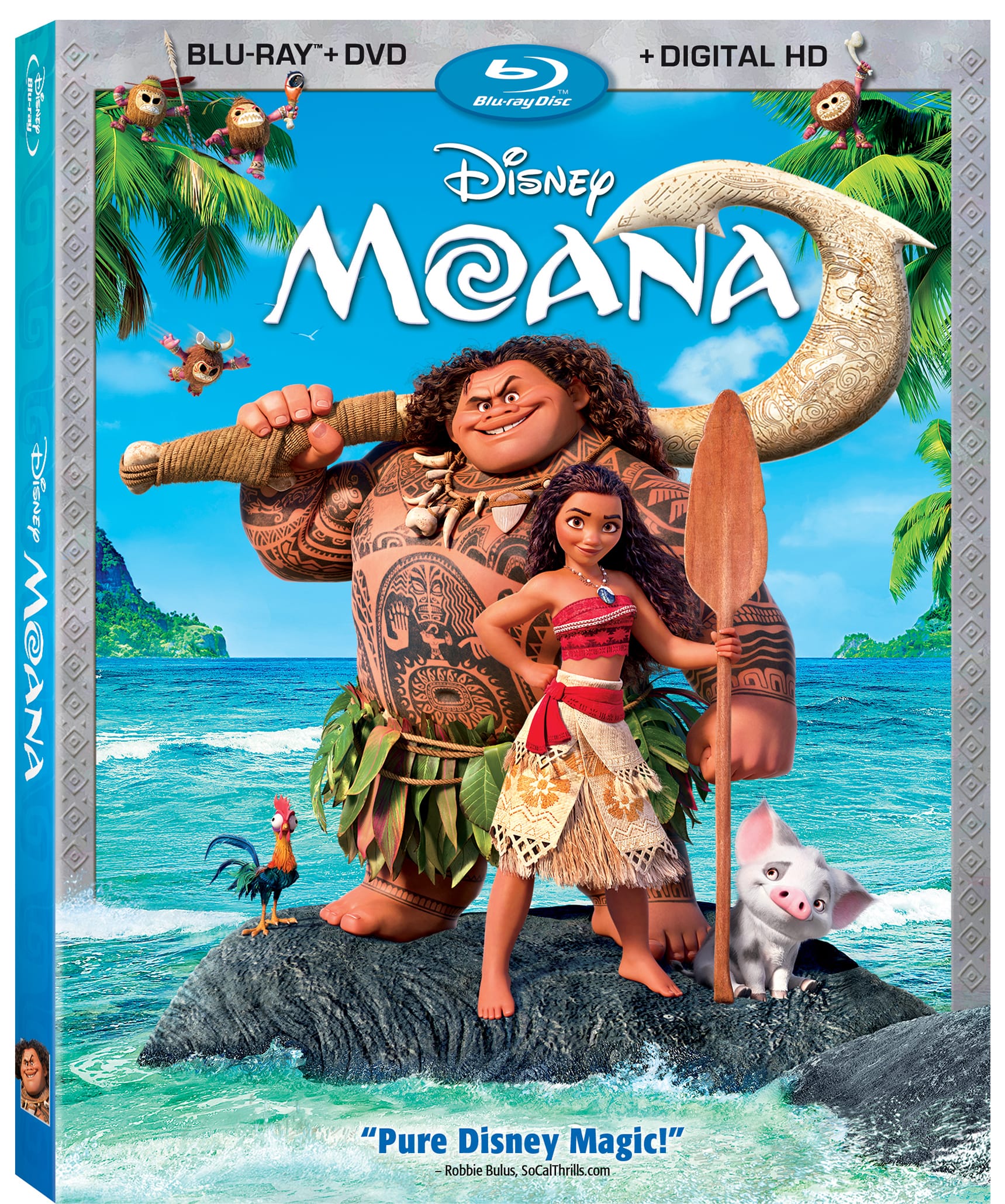 Ready to set sail on a great adventure? Disney’s MOANA Blu-ray is now available with tons of bonus features!