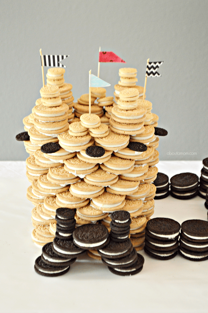 Use this OREO Cookie Castle and Pirate Ship as inspiration, then make your own cookie creation for the OREO Games Stack Attack Challenge. When you're done whip up an easy-to-make Turtle OREO S'mores treat!