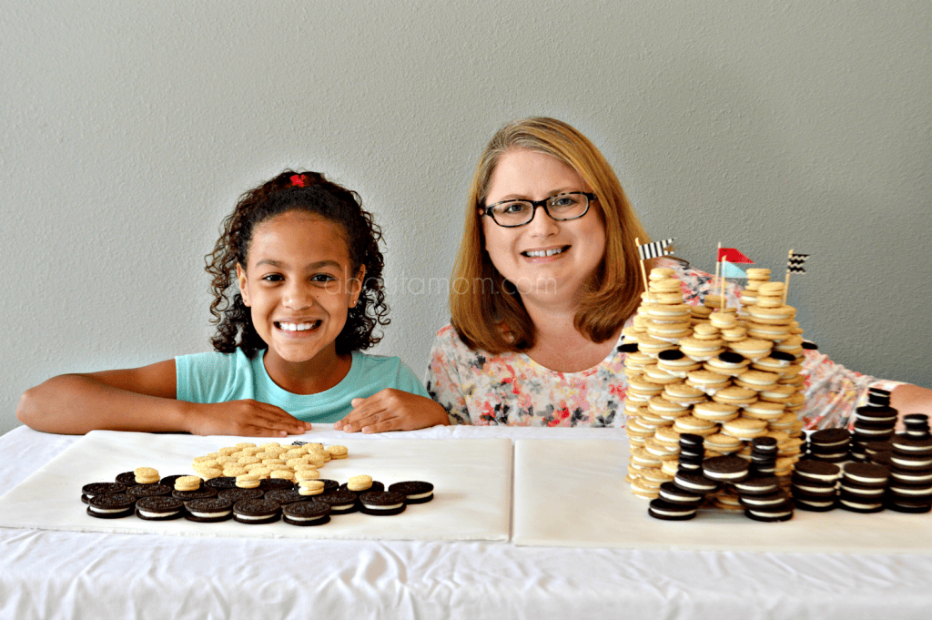 Use this OREO Cookie Castle and Pirate Ship as inspiration, then make your own cookie creation for the OREO Games Stack Attack Challenge. When you're done whip up an easy-to-make Turtle OREO S'mores treat!