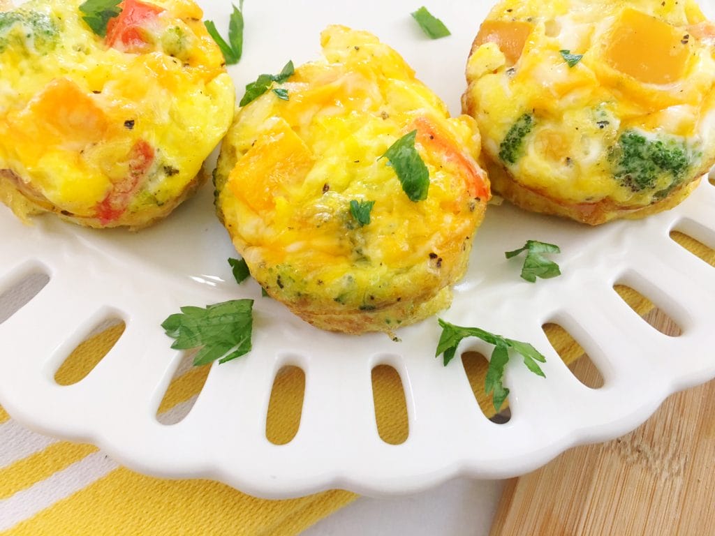 Veggie omelette cups are simple to prepare and a delicious way to start the day right.