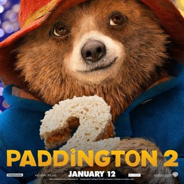 Everyone’s favorite bear is back for seconds. PADDINGTON 2 is in theaters January 12, 2018.