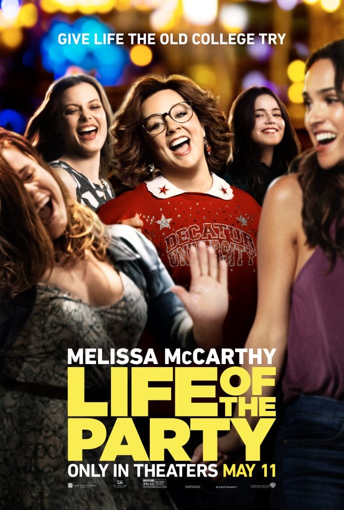 This Mother’s Day weekend, Melissa McCarthy is the Life of the Party. In theaters May 11!