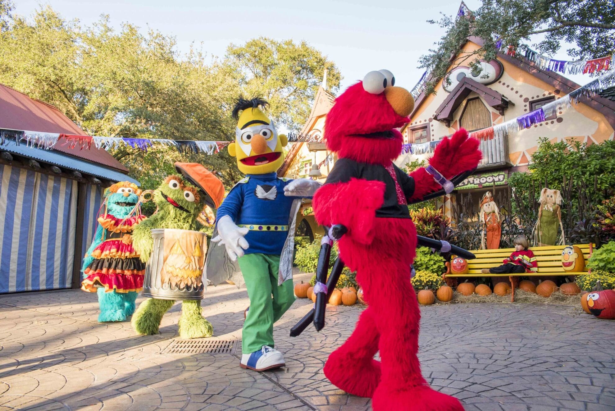 Busch Gardens® Tampa Bay welcomes back Sesame Street® Kids’ Weekends this October with Halloween fun each Saturday and Sunday in October. New this year, families can tune into the Not-Too-Spooky Howl-O-Ween Radio Show, debuting at the park on Saturday, October 6 starring Count von Count. Sesame Street Kids’ Weekends are included with daily admission to Busch Gardens Tampa Bay. Children are welcome to wear Halloween costumes and enjoy weekends jam-packed with fun fall activities.