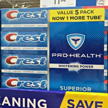 Fall is a great time to renew your focus on your healthy lifestyle. Keep your smile in tip top shape with Crest from Sam’s Club.