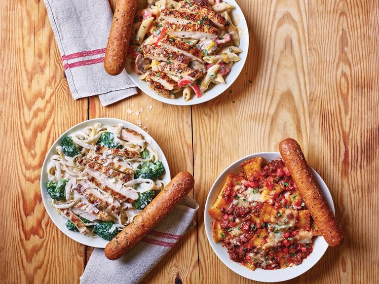 Satisfy your pasta craving with Applebee's Neighborhood Pastas. Each one is an adventure for your taste buds. Now available at Applebee's for a limited time.