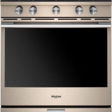 Cook smarter with a Whirlpool Connected Range. The Whirlpool Sunset Bronze Gas Convection Range makes it so you can care for your family right from your smartphone or tablet. Save on Whirlpool smart appliances at Best Buy.