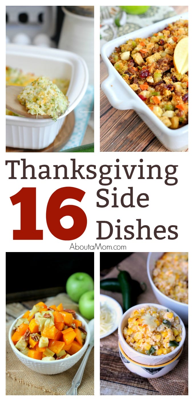 Need some Thanksgiving menu inspiration? Try something a little different this year with these 16 Thanksgiving side dishes.