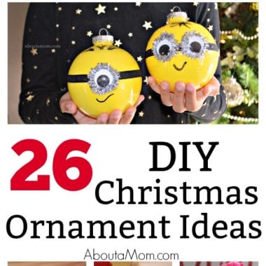 Handmade ornaments are also great for holiday gift giving.