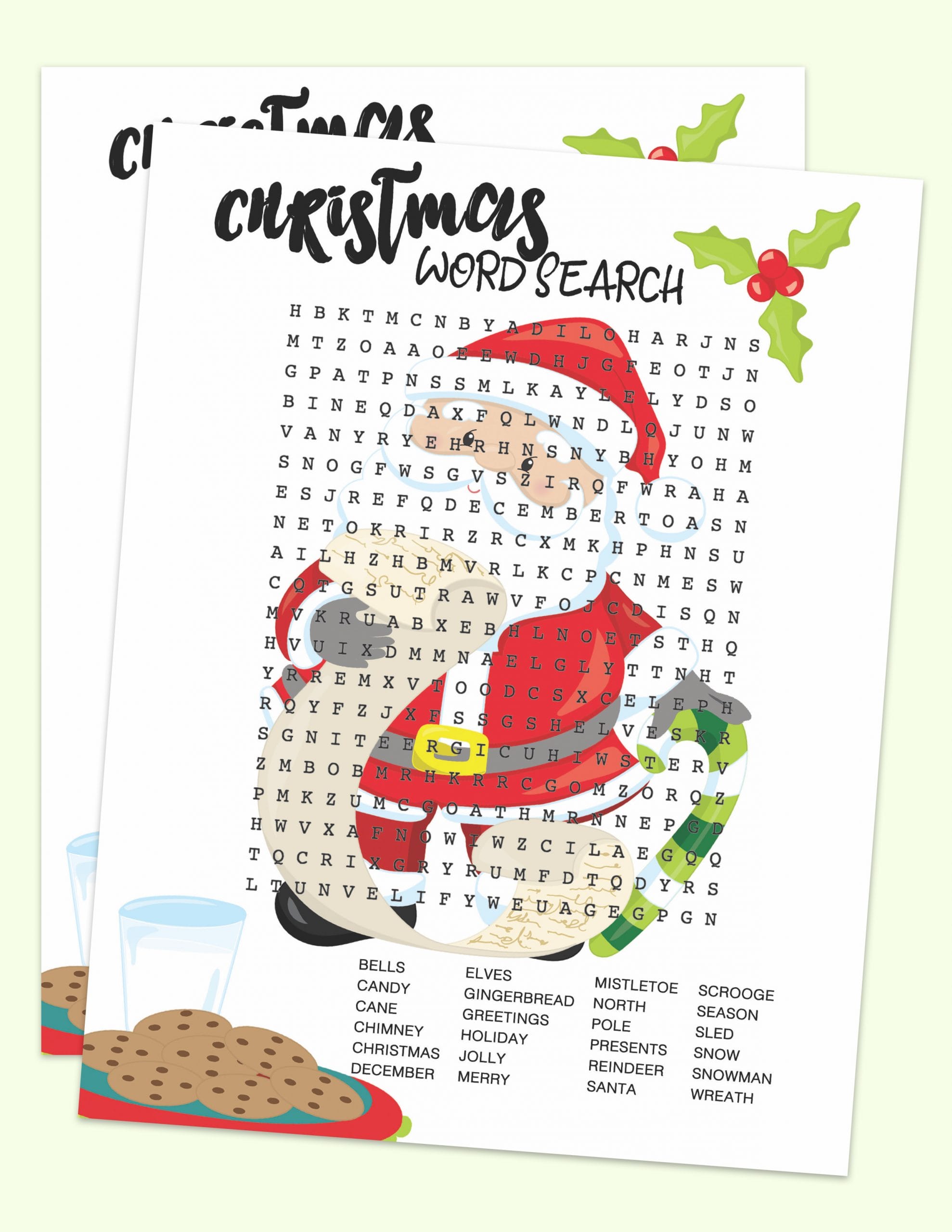 Looking for Christmas themed activities for your children ? Why not celebrate the Christmas season with this Santa Word Search. This free Christmas printable brings a little fun into your child's day and helps exercise their minds.