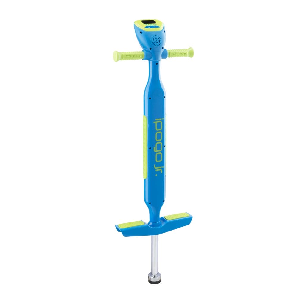 Flybar iPogo Jr. is the world's first interactive counting pogo stick.