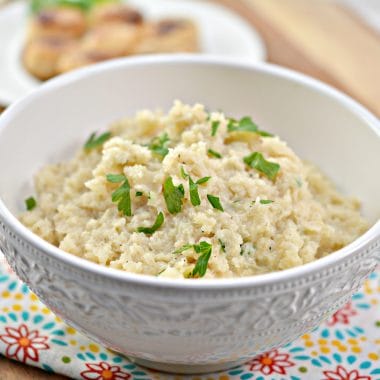 Love risotto but trying to live a Keto lifestyle? You need this Keto Parmesan Cauliflower Risotto recipe. Just as tasty as risotto made from rice, this keto risotto recipe is made from cauliflower and is low in carbs. Perfect for a Keto or Low Carb Lifestyle.