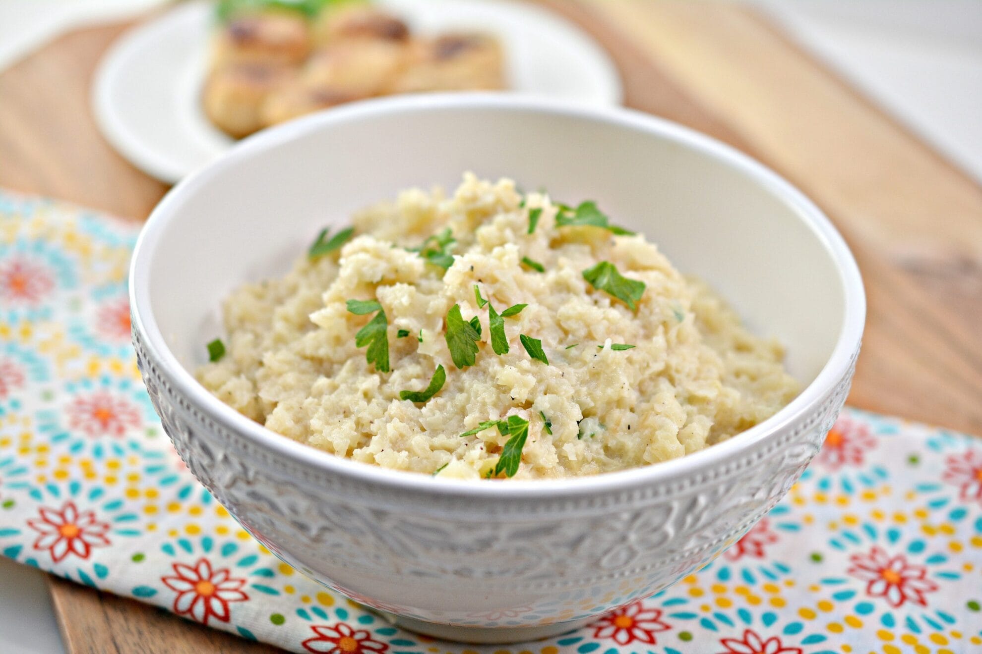 Love risotto but trying to live a Keto lifestyle? You need this Keto Parmesan Cauliflower Risotto recipe. Just as tasty as risotto made from rice, this keto risotto recipe is made from cauliflower and is low in carbs. Perfect for a Keto or Low Carb Lifestyle.